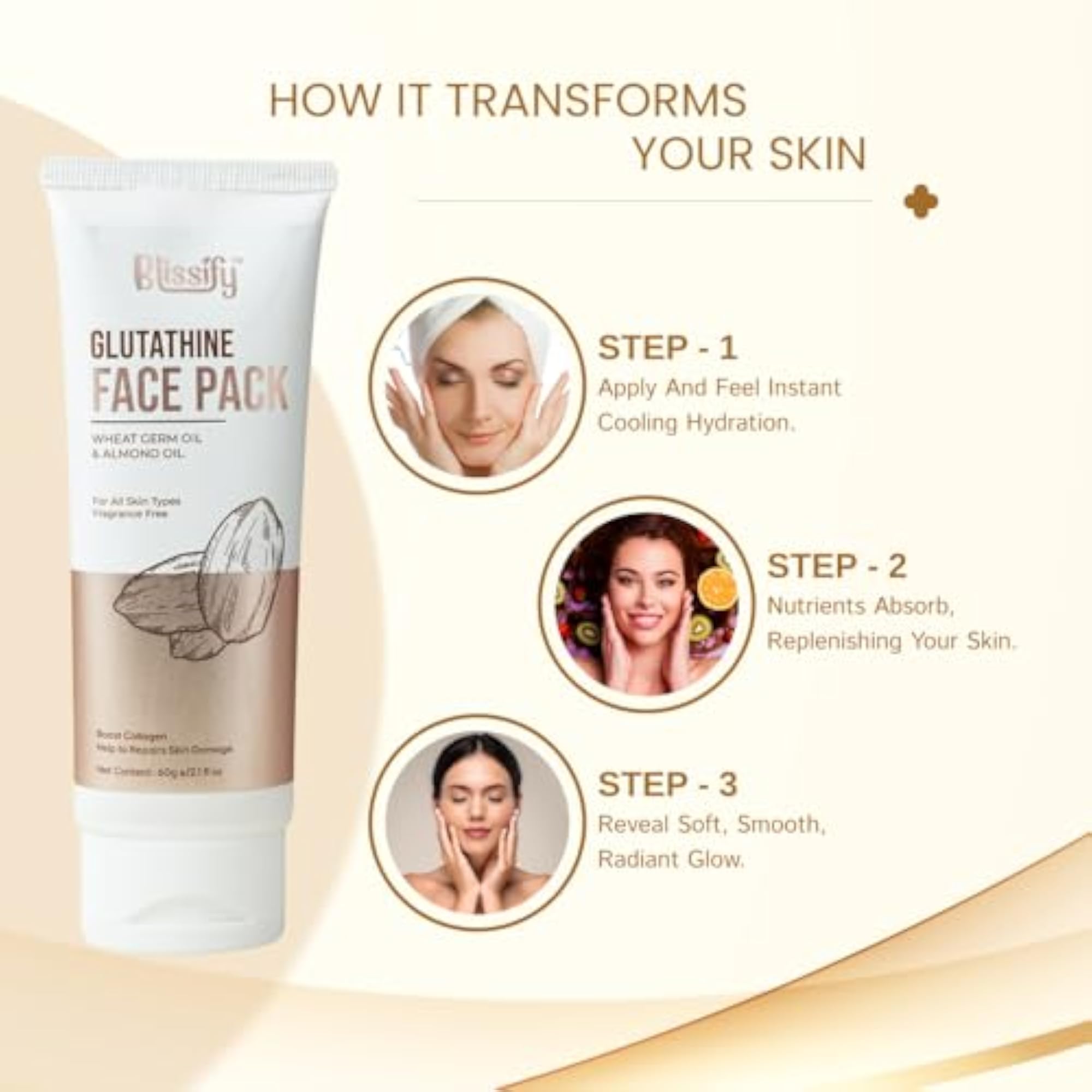 Skin Refining Duo: Glutathione Face Pack & Scrub